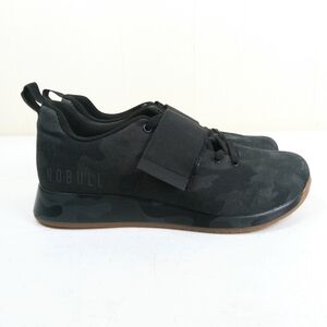 Nobull Canvas Lifter Black Camo Athletic Shoes Sneakers Size Men 10 Women 11.5